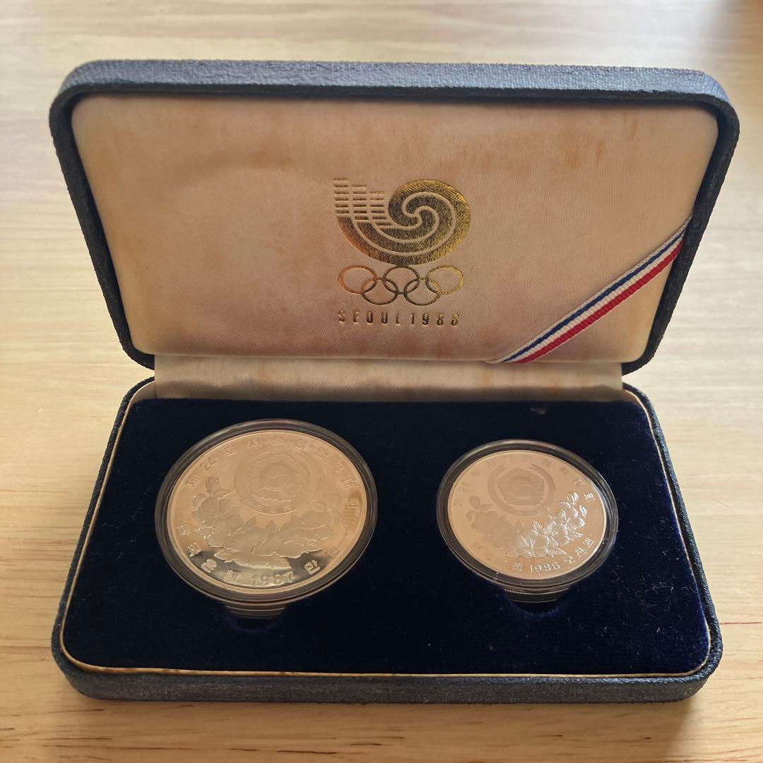 1988年ソウルオリンピック記念2枚セット