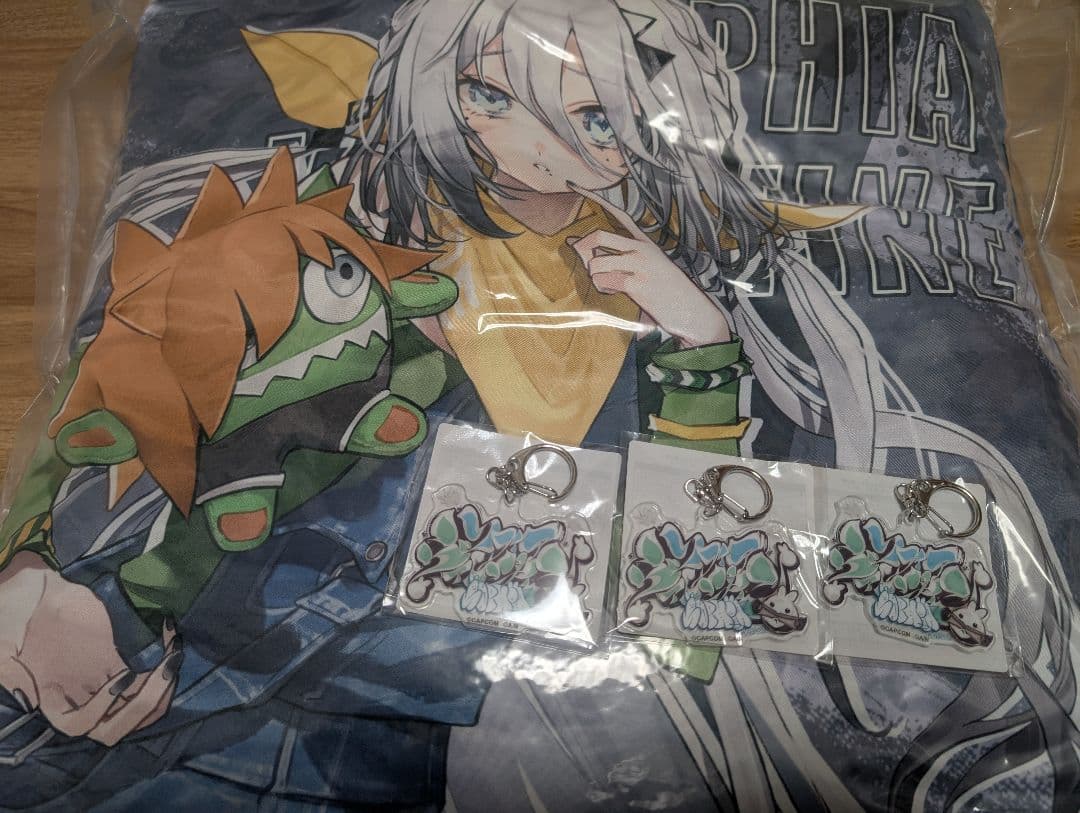 スト6 にじさんじ ソフィア・ヴァレンタイン クッション＆アクリルキーホルダー