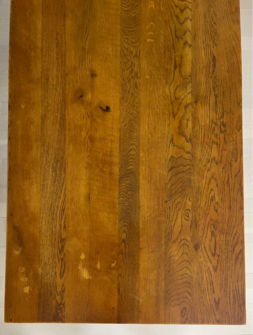 送料込　Knot antiques / クラッシュゲート　LDテーブル　無垢