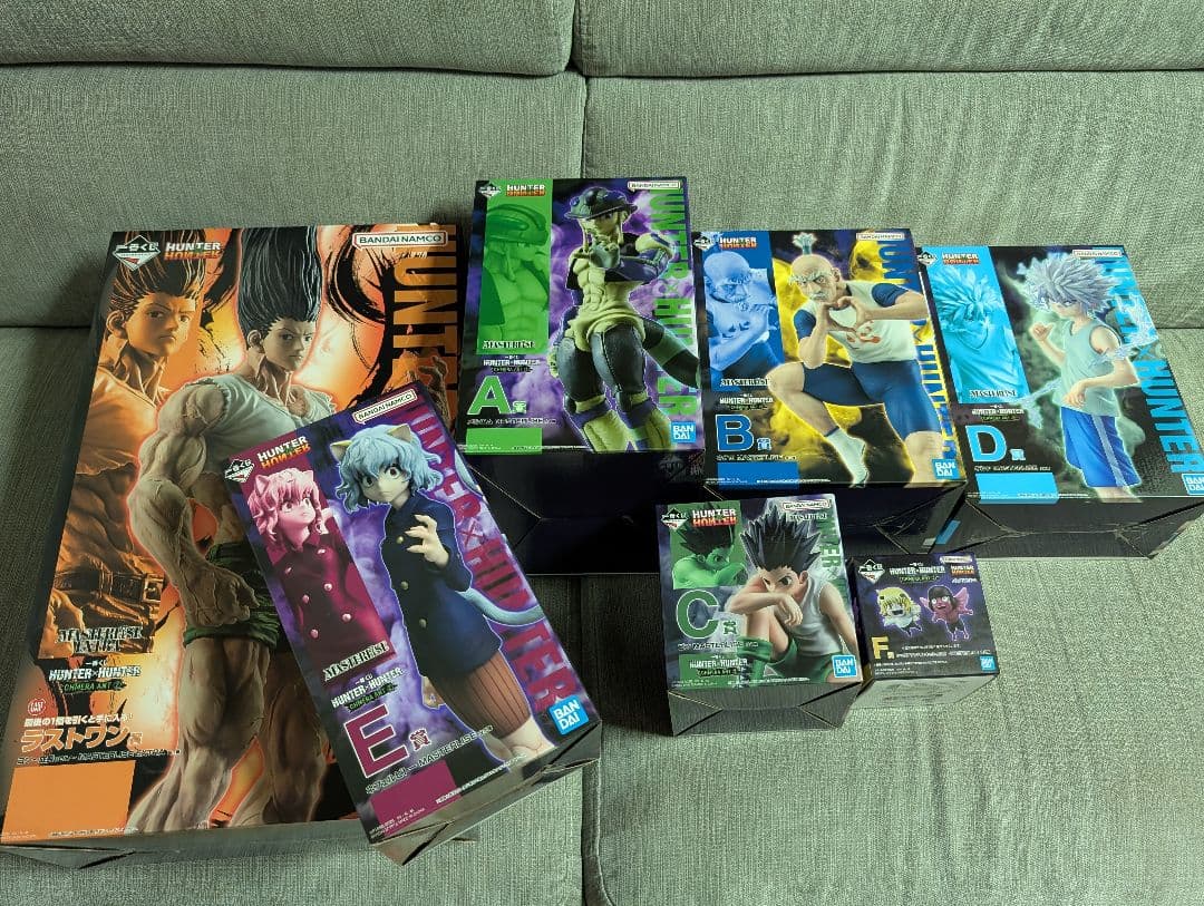 下位賞付き 一番くじ ハンターハンター ラストワン ABCDEF ゴンさん