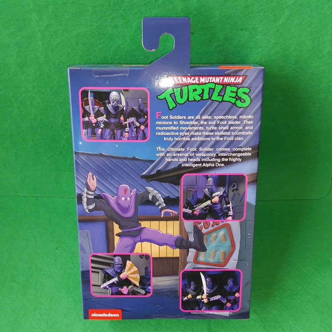 ミュータント　ニンジャ　タートルズ　フットソルジャー　フィギュア　アニメ　2