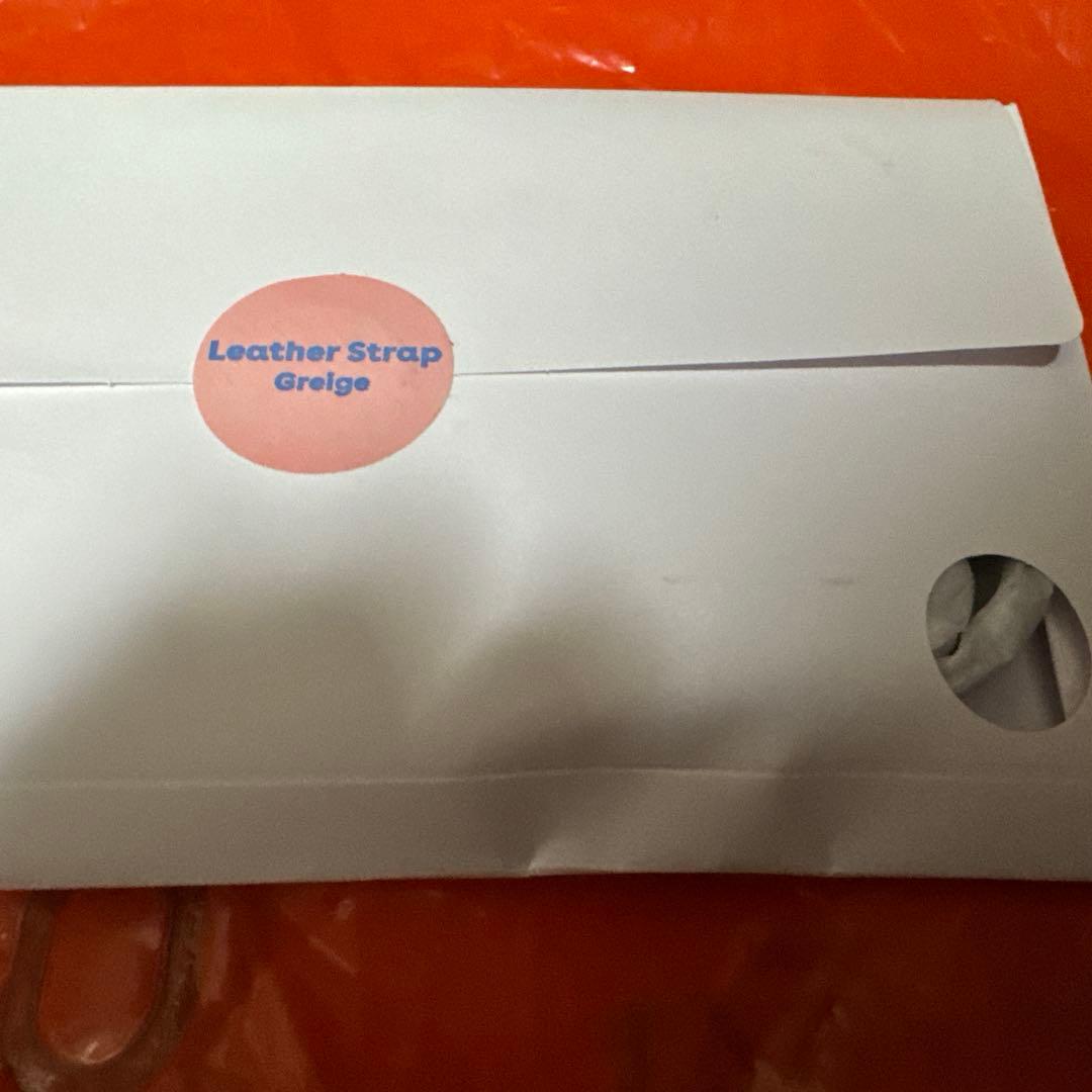 CASETiFY レザー ストラップ スマホショルダー グレージュ