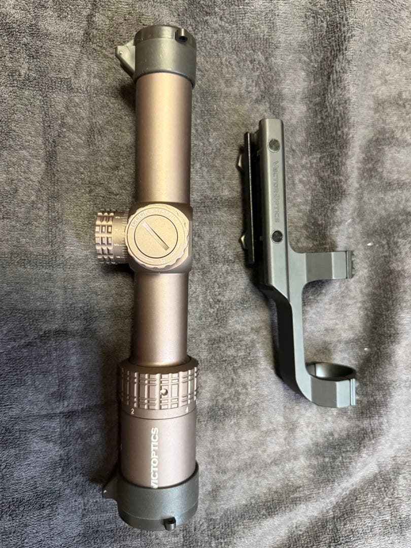 VictOptics ベクターオプティクス スコープ ブラウン 1-6x24