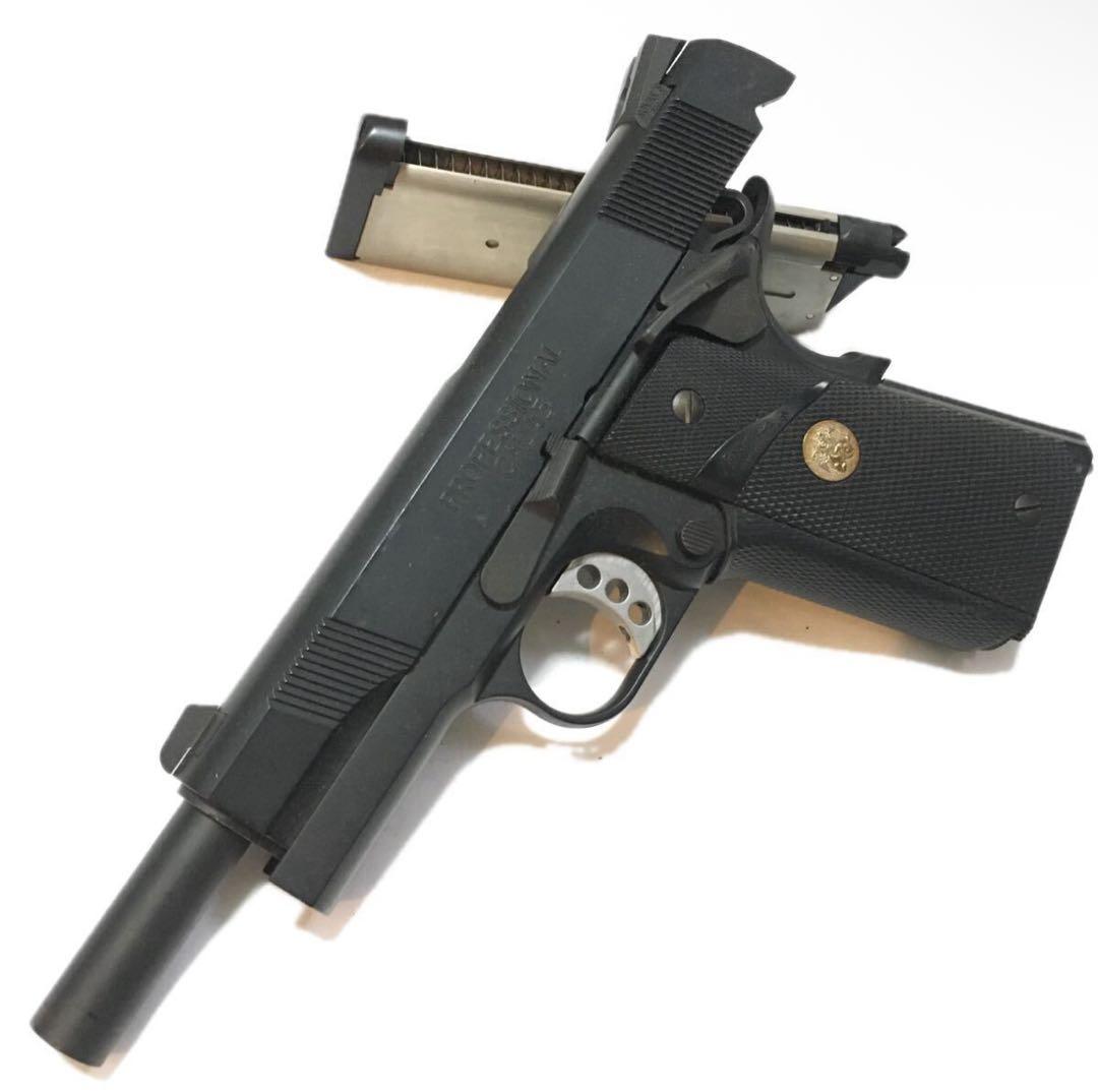 【動作快調!!】 東京マルイ ガスガン M1911 ナイトウォーリア !!