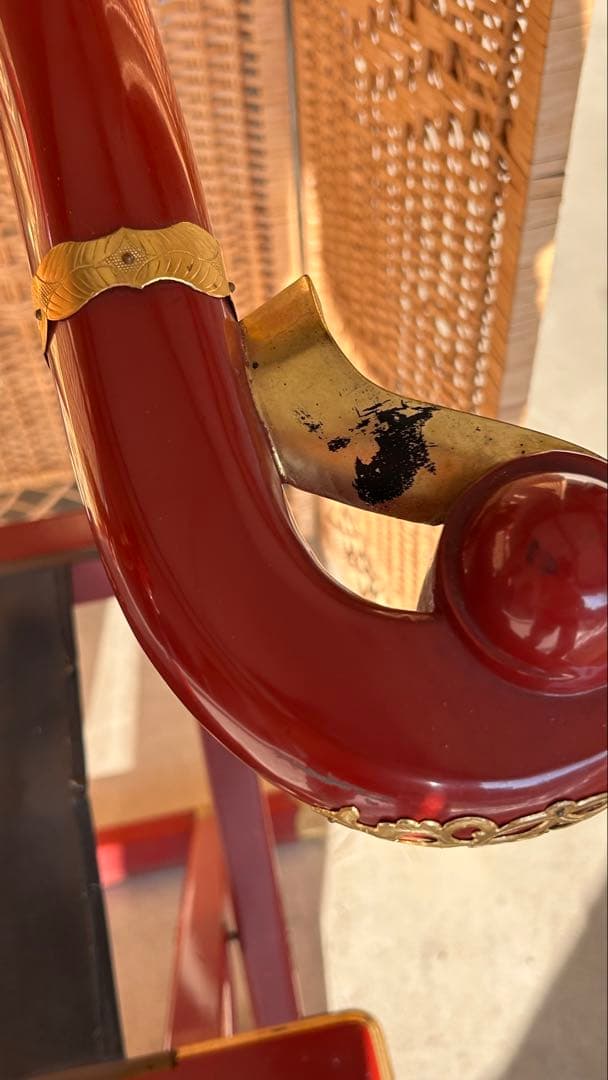 お話中 寺院仏具 ルーツ型本曲録 平安寺