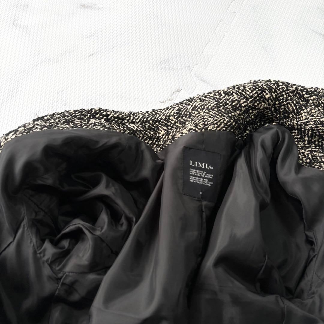 大人気✨リミフゥLIMI feuヨウジヤマモト ツイードコートテーラードジ　変形