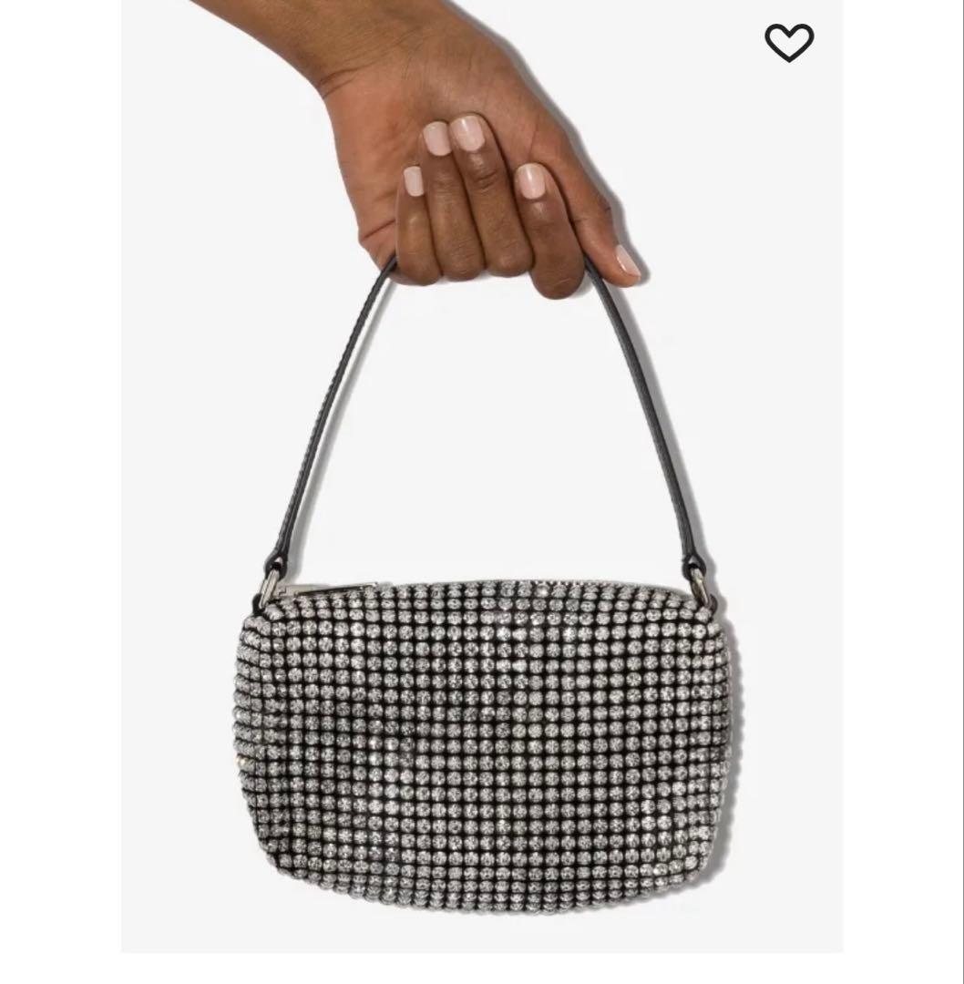 Alexander Wang Wangloc ラインストーン クラッチバッグ