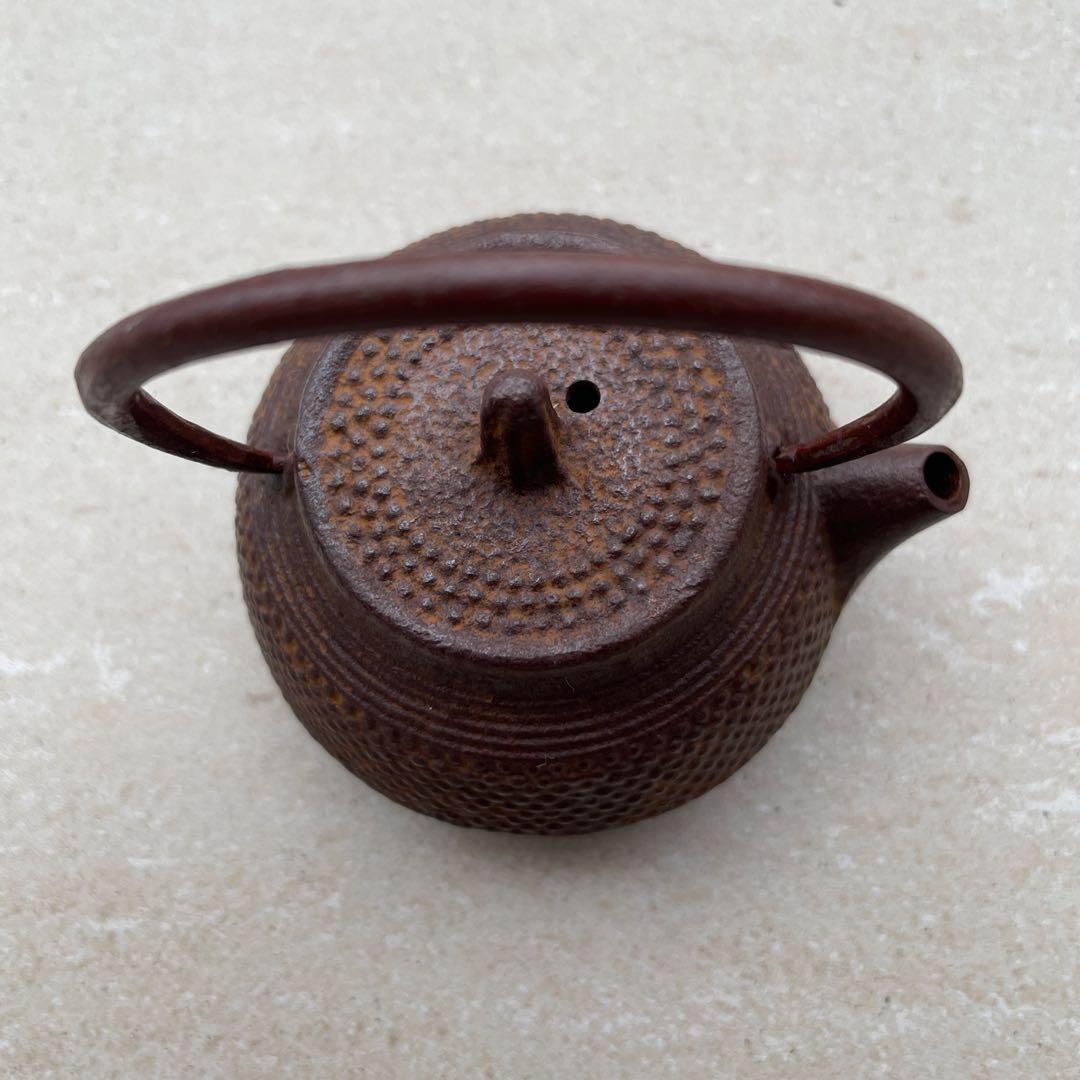 鋳鉄製 ブラウン 鉄瓶