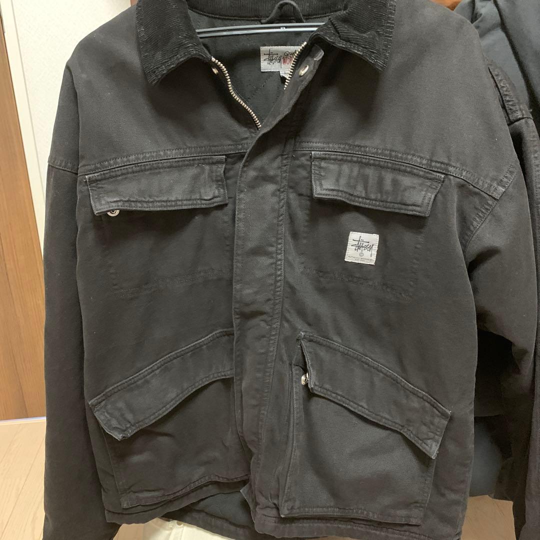 ジャケット・アウター [STUSSY]StussyWashedCanvasShopJacket