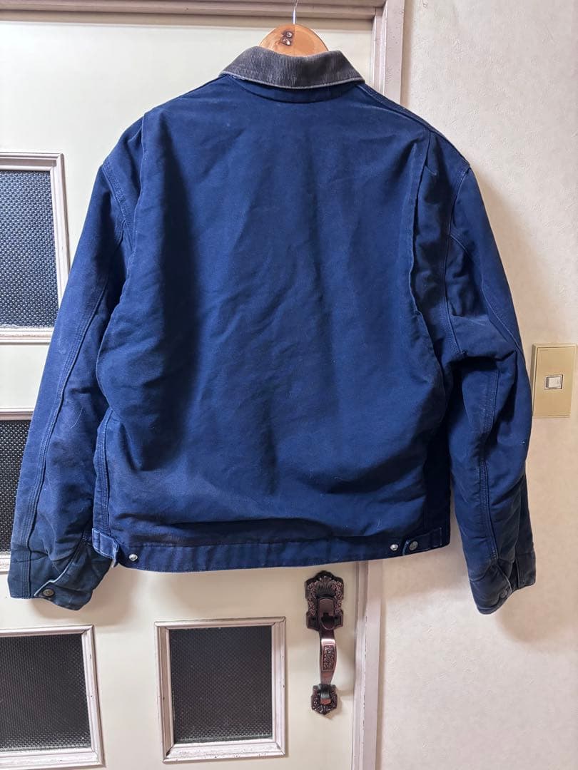 カーハート　デトロイトジャケット　企業ロゴ　バドワイザー