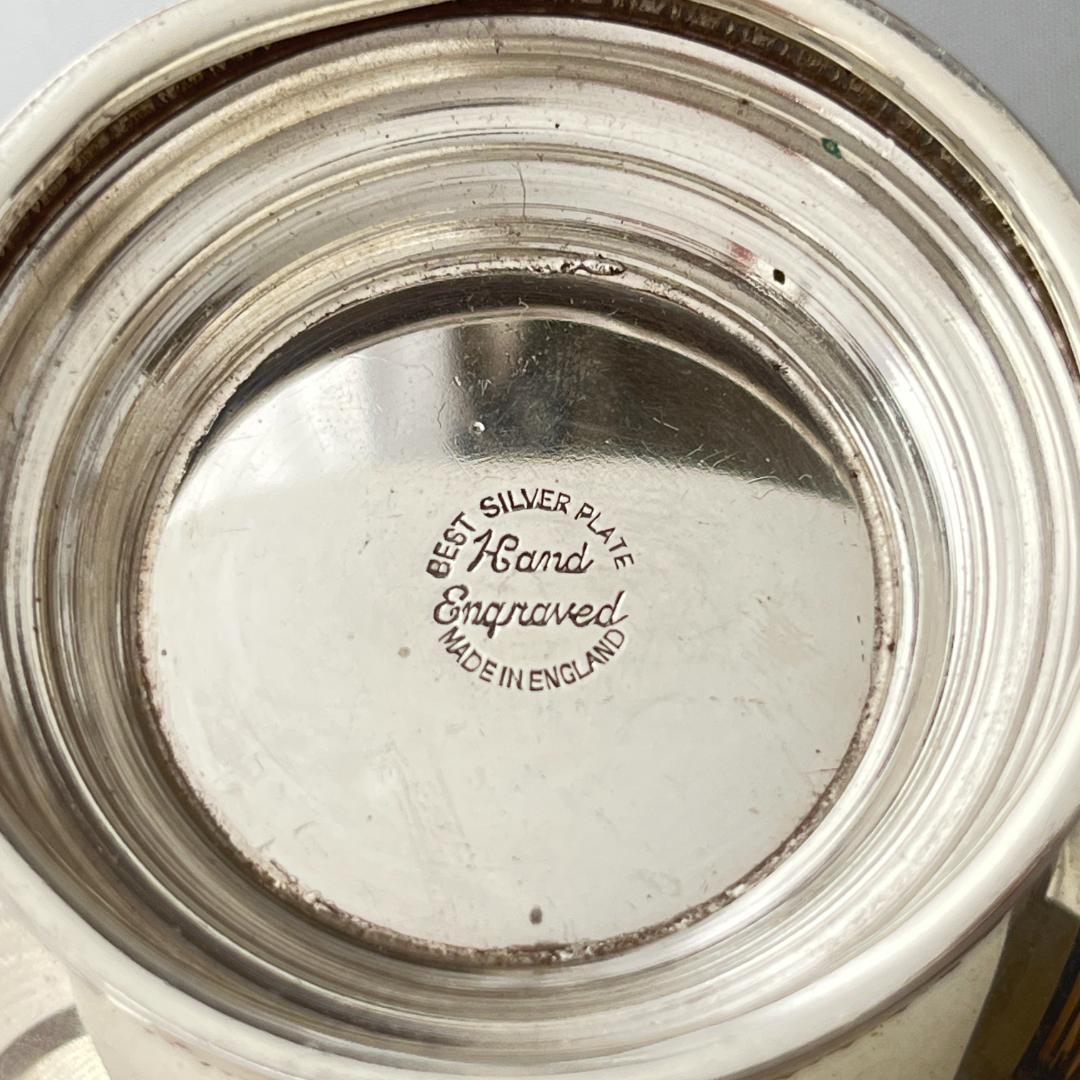 【英国】 ビクトリアン ティーストレナー / スタンド【シルバープレート】