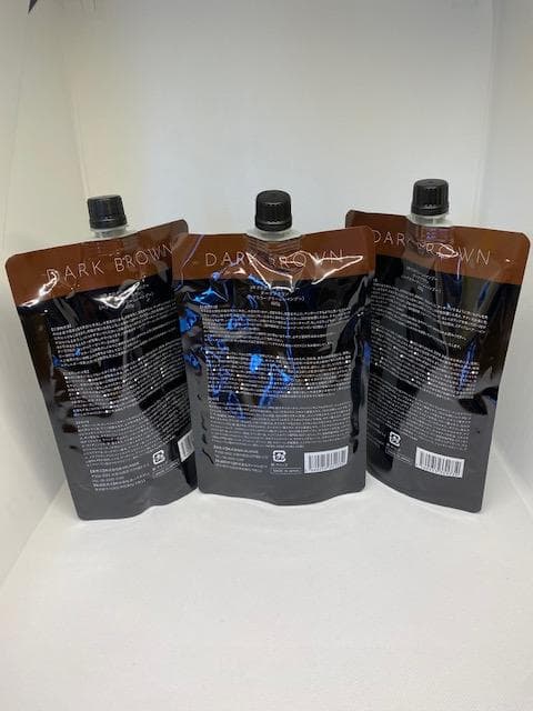 KURO ダークブラウン クリームシャンプー 3本セット