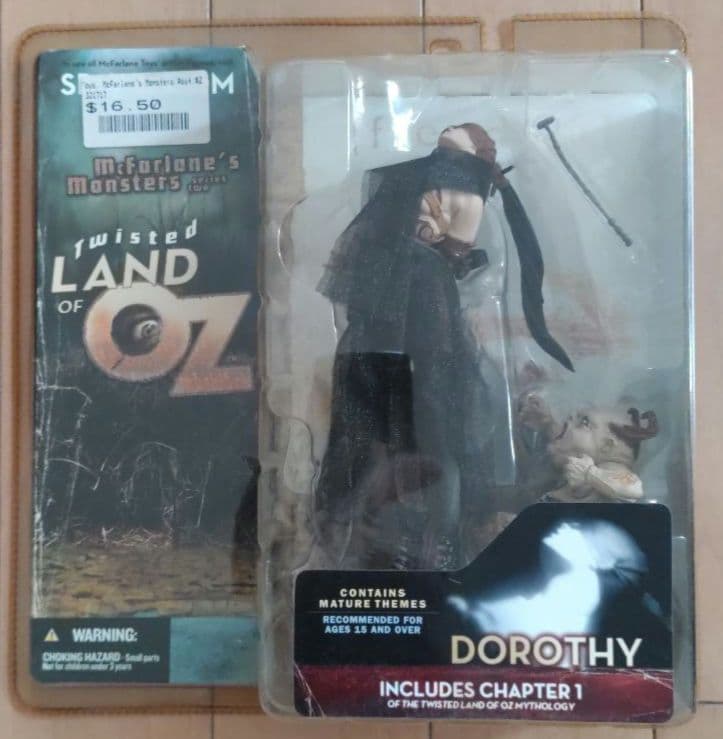 オズの魔法使い ドロシー (ブラックドレスVer.) アクションフィギュア