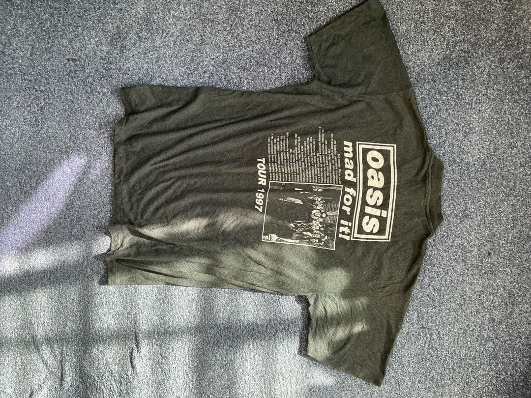 激レア！1997年Oasis BE HERE NOW TOUR Tシャツ