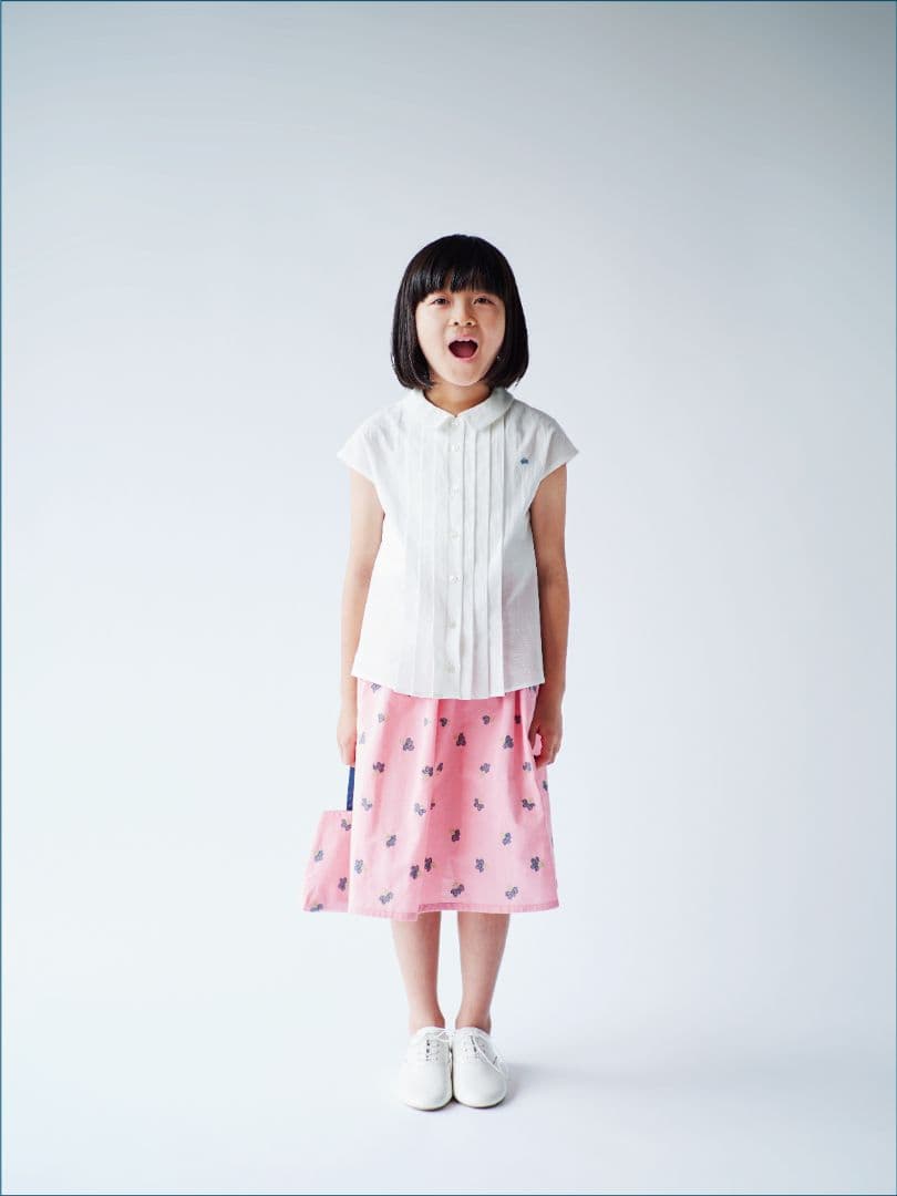 ミナペルホネン　キッズ　light berry スカート