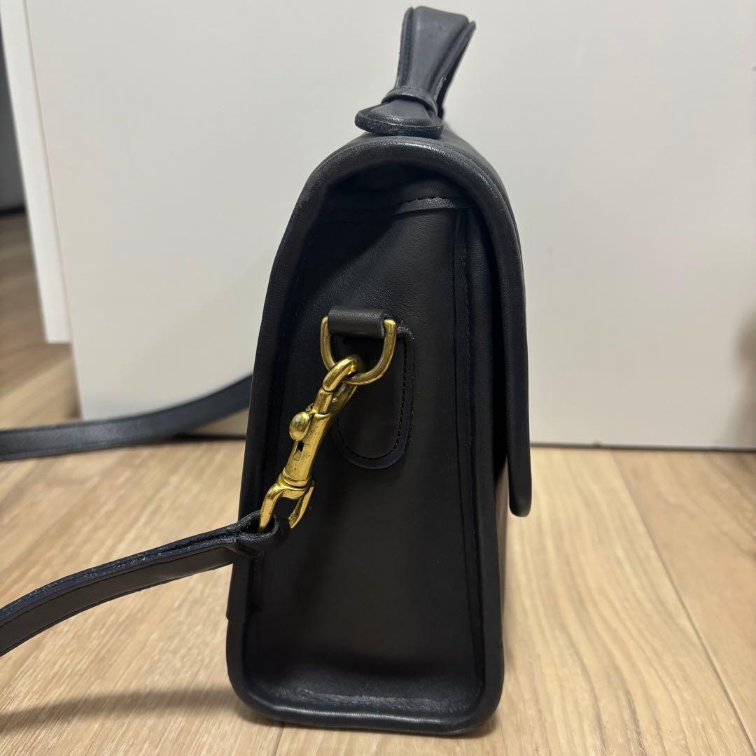 coach オールドコーチ ショルダーバッグ ブラック　C6C-9870