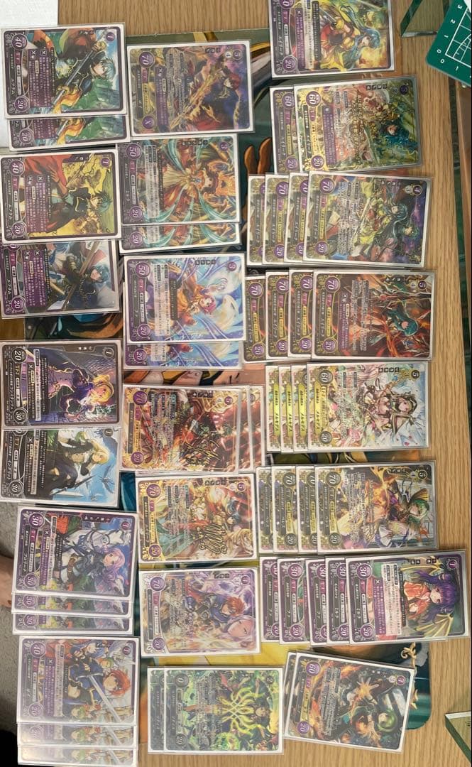 【ファイアーエムブレム サイファ】エイリーク/ベレスデッキ　紫茶色