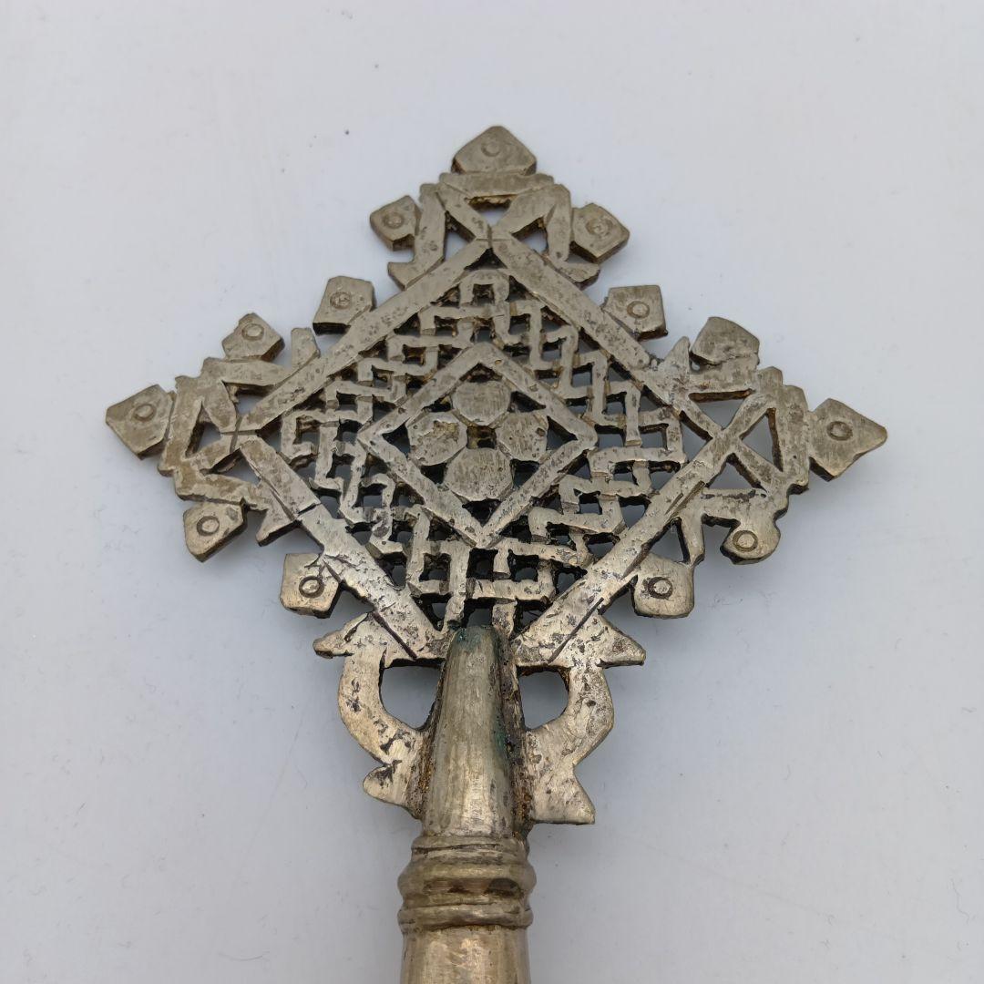 ②エチオピアンクロス　スタンド　アンティーク雑貨