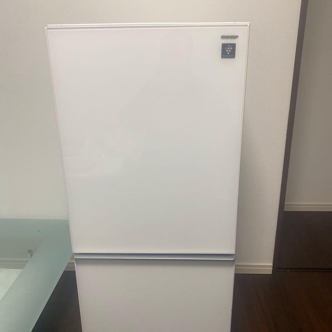 SHARP プラズマクラスター 冷蔵庫 ホワイト