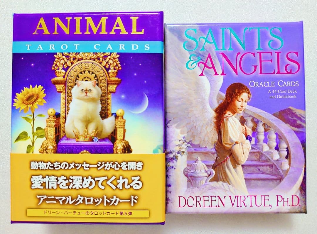 アニマルタロットカード セイント&エンジェルオラクルカード セット売り