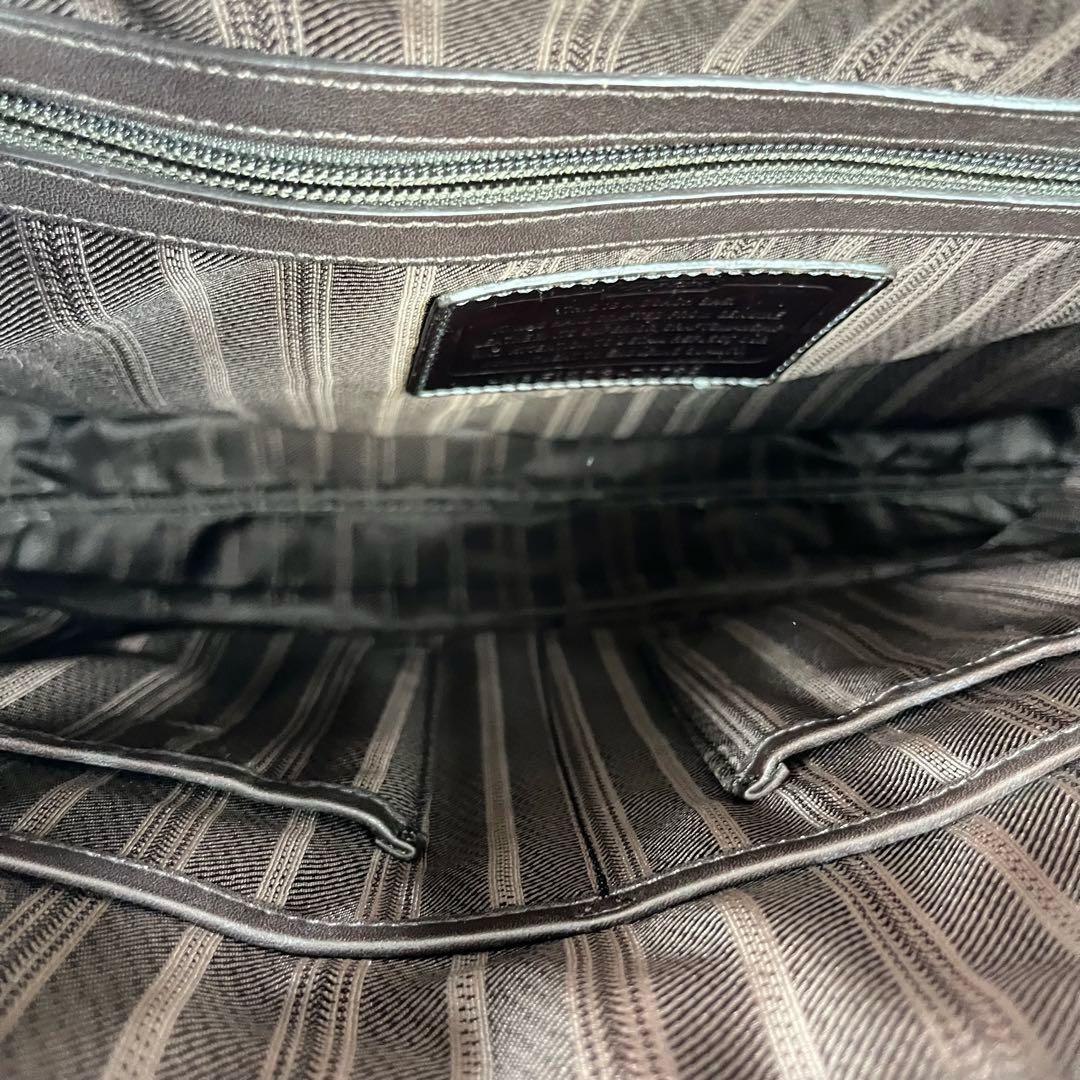 COACH コーチ ビジネスバッグ オールレザー A4可 オプアート 通勤