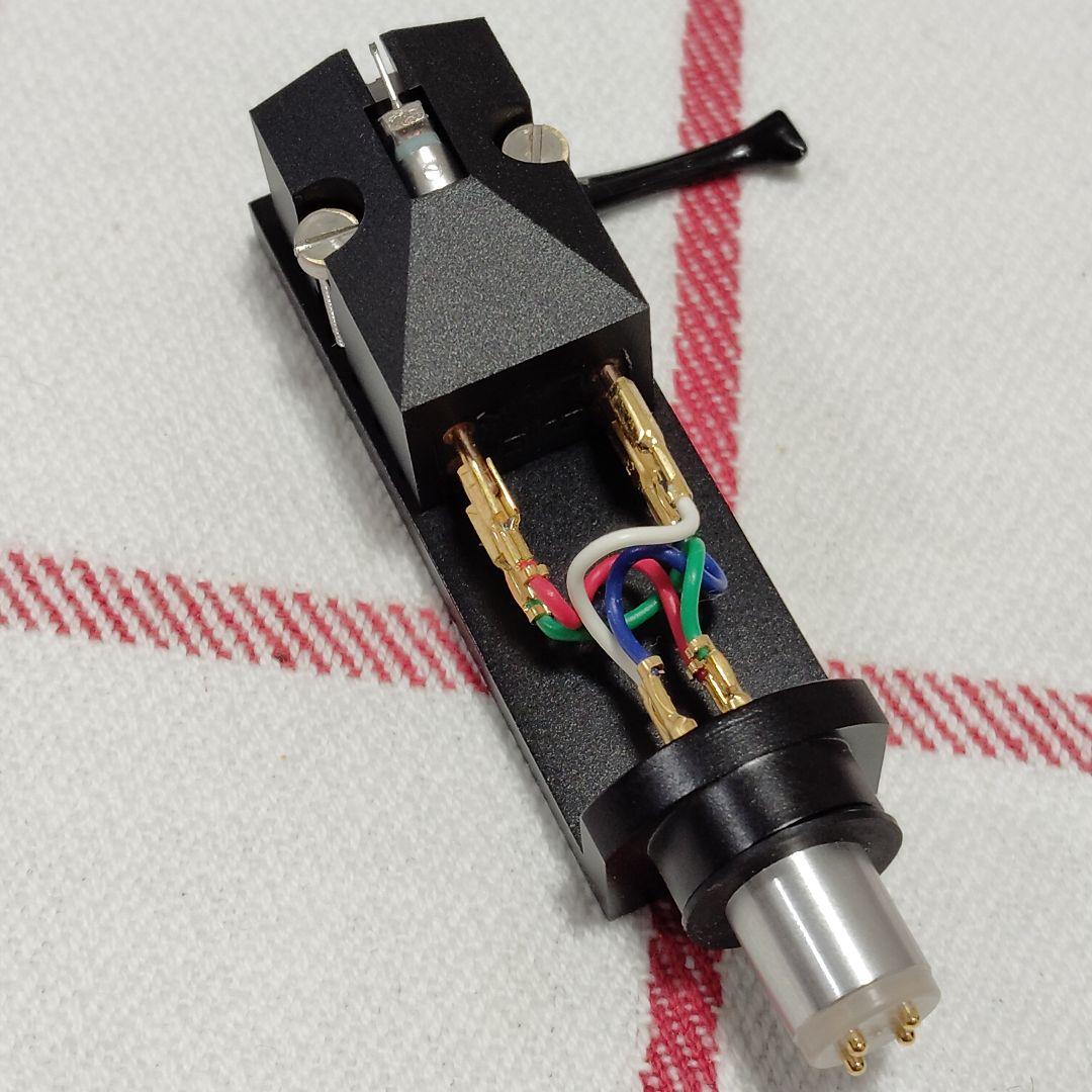 DENON MCカートリッジ DL-103 シェル AT-MG10 音質良好