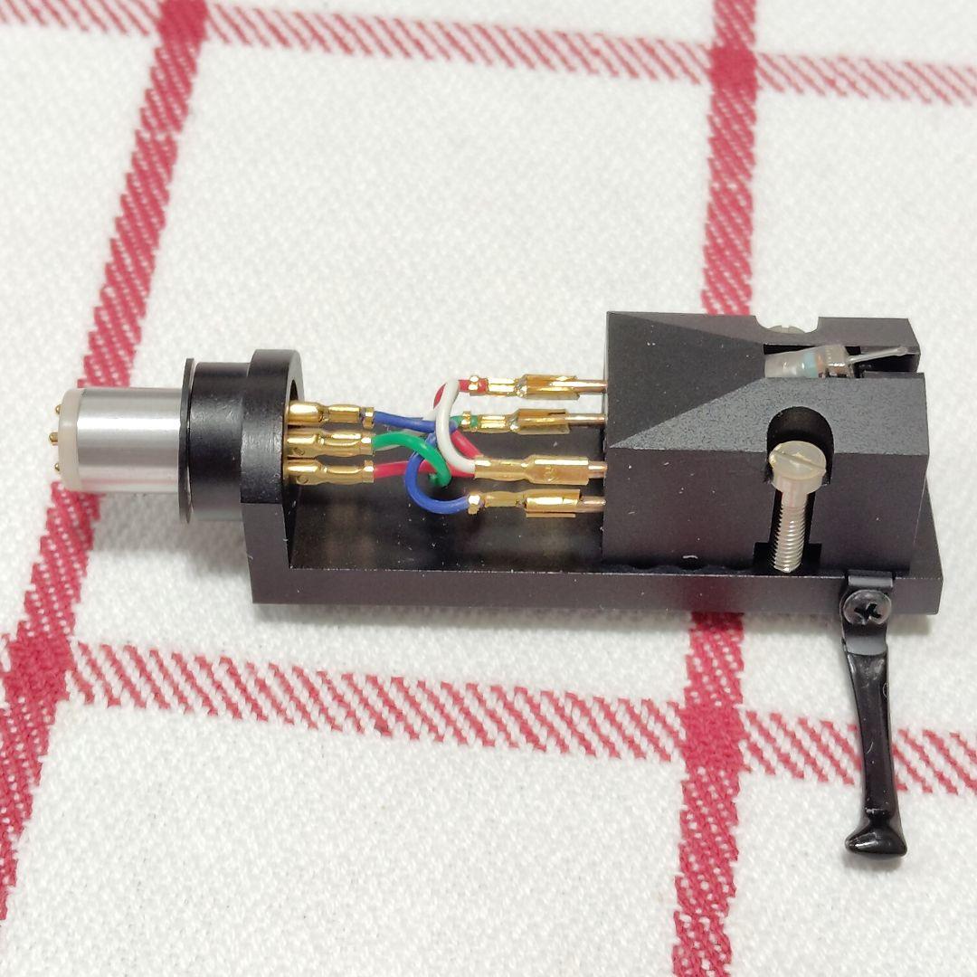 DENON MCカートリッジ DL-103 シェル AT-MG10 音質良好