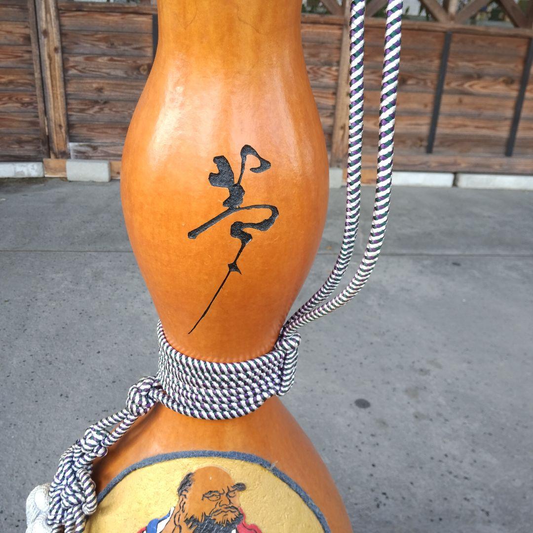 瓢箪、木彫、工芸品、アート、縁起物、正月、インテリア、置物、骨董、伝統工芸品