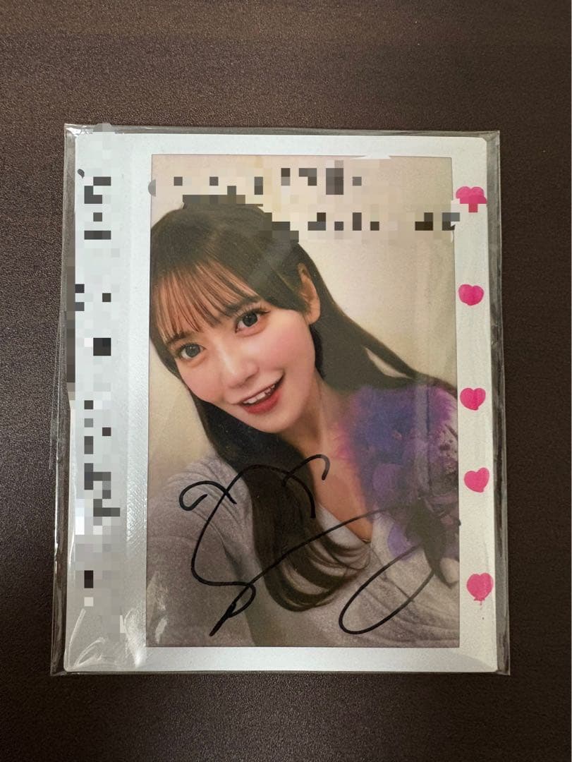 =LOVE イコラブ 諸橋沙夏 直筆サイン入りチェキ