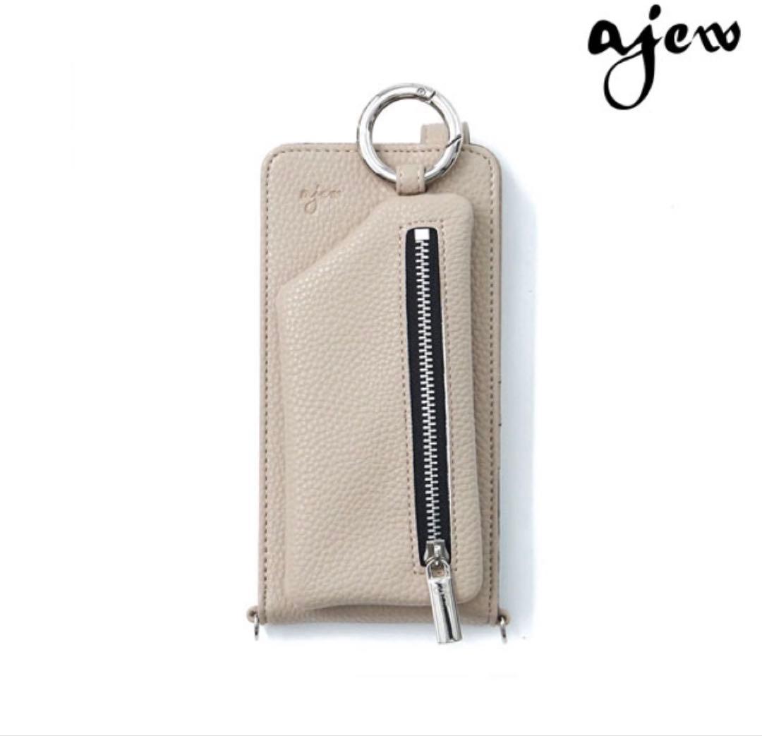 ajew マルチ対応 Mサイズ /beige 　【ひも付き】