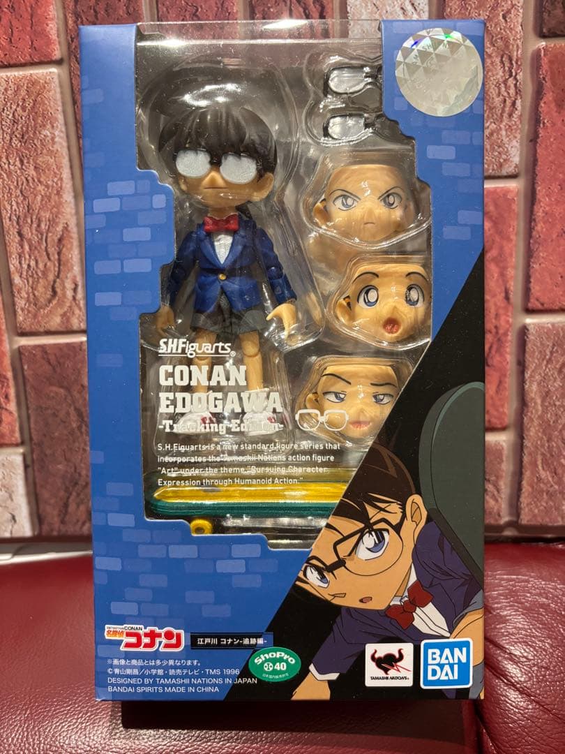 美品　S.H.Figuarts 江戸川コナン-追跡編- 『名探偵コナン』　コナン