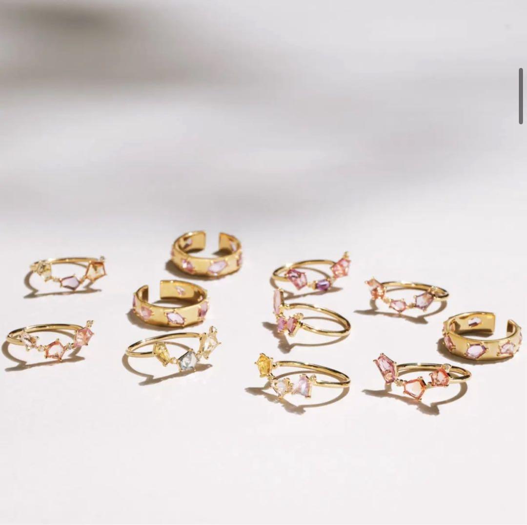 TIM様　ARTIDAOUD 「eden」 マルチサファイアリング　美品