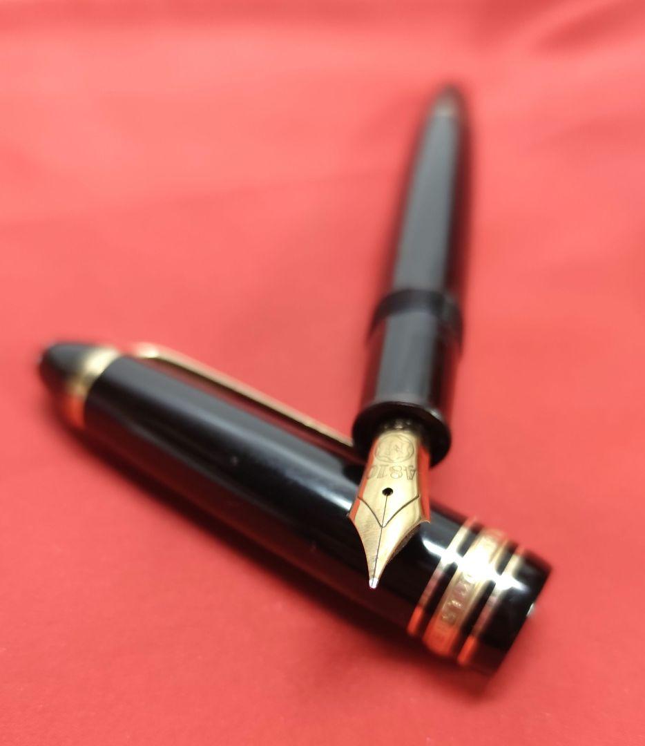 MONTBLANC モンブラン マイスターシュテュック 14K 万年筆 ブラック