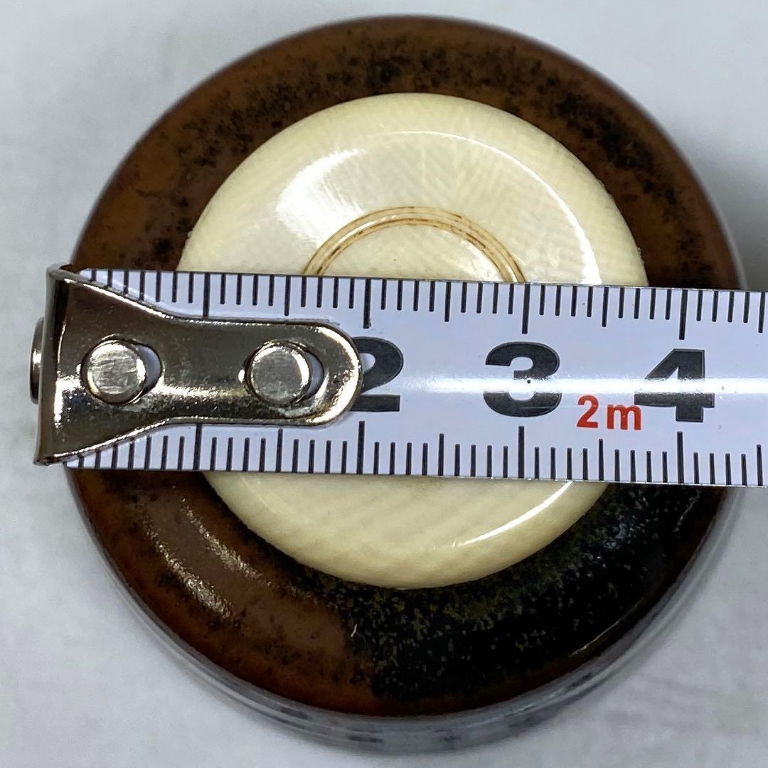 ☆茶3平安　笹田仁史　廣澤写茶入　共箱　高さ約8cm 東N7-1025②