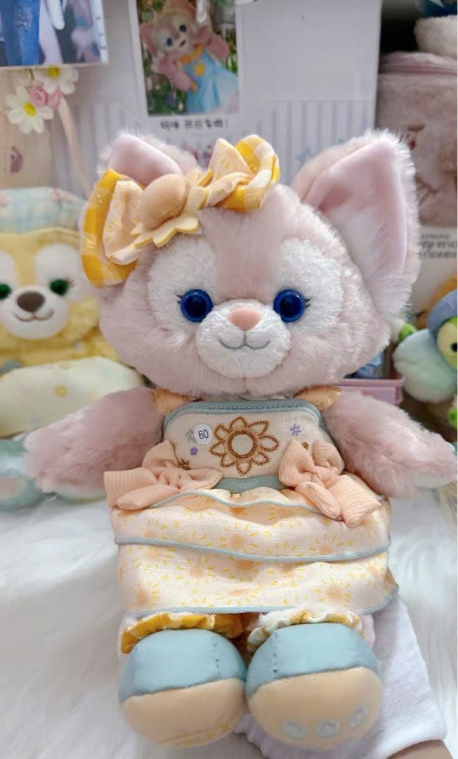 上海ディズニーランド❗️リーナベル カラフル　ぬいぐるみss③