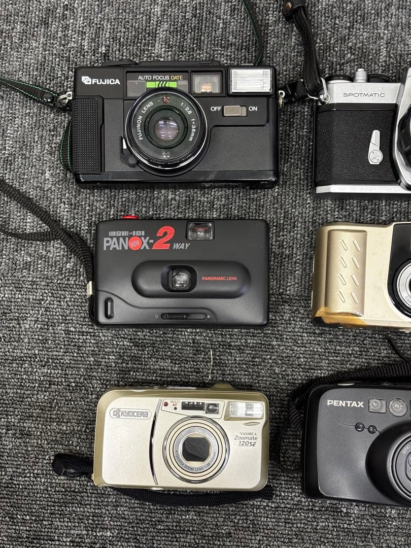 フィルムカメラセット FUJICA OLYMPUS PENTAX 9点おまとめ