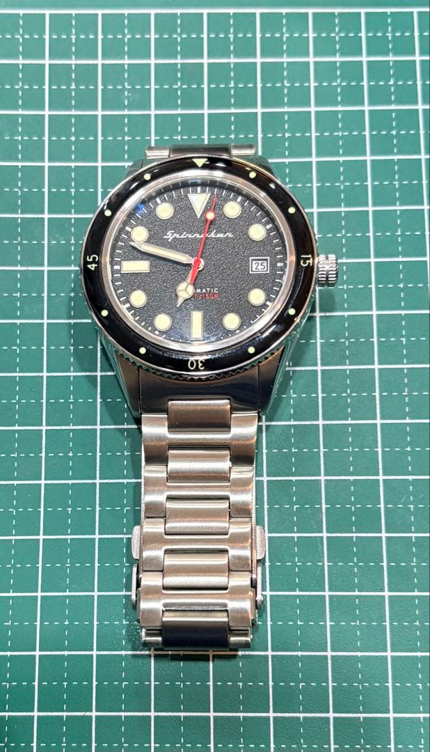 m*p様 Spinnaker CAHILL 自動巻き時計 ダイバーズウォッチ