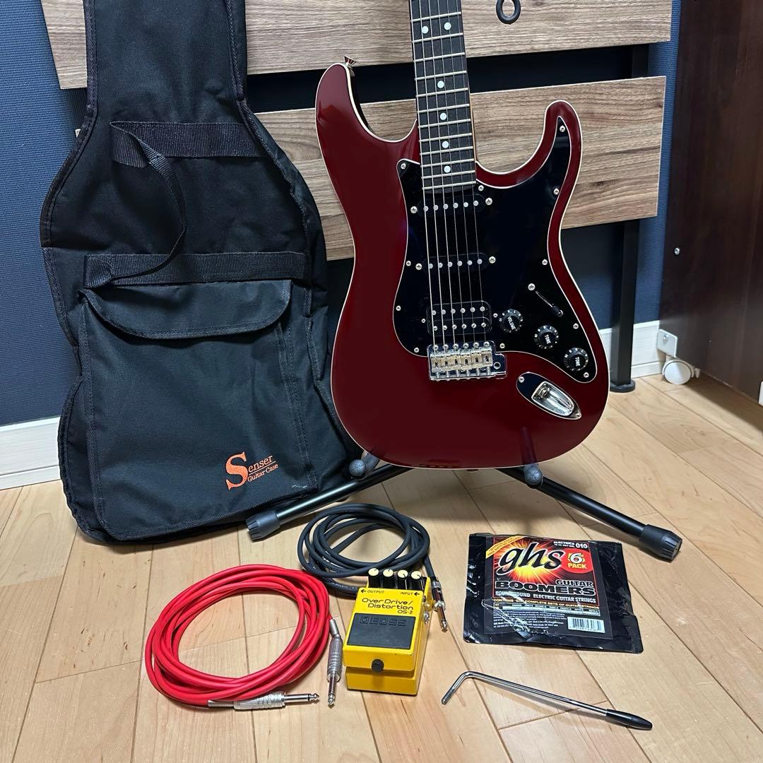 【美品】Fender Aerodyne Stratocasterエフェクター付き