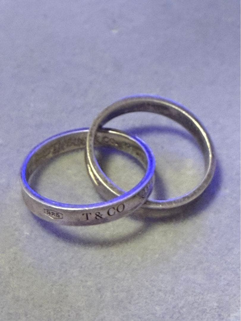 【値下】ティファニー　1837 インターロッキング　925 16号