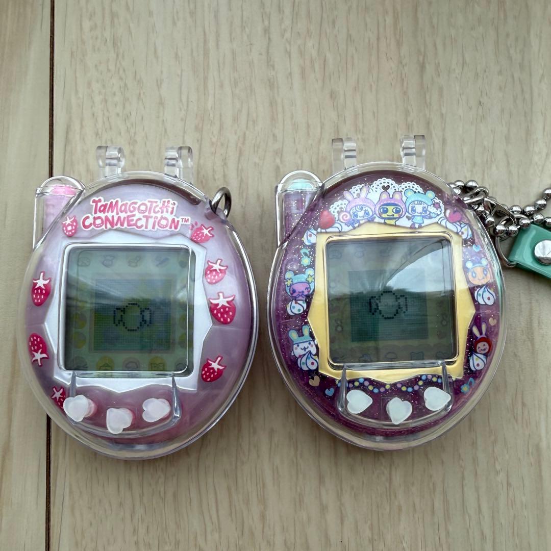 【美品】たまごっちコネクション いちごぱーるみるく・メゾピアノコラボ2個セット