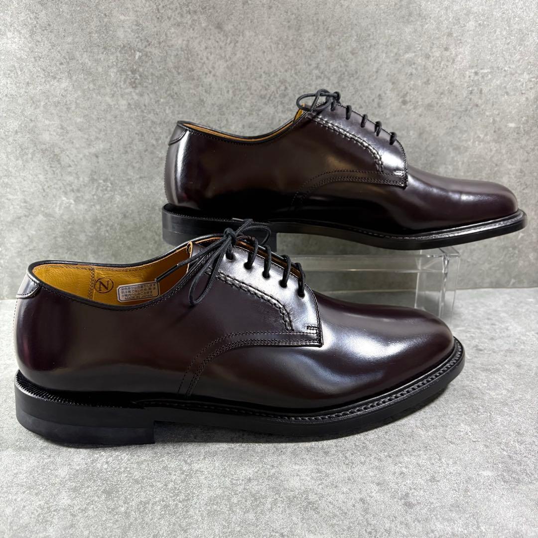 【新品】REGAL 2504 プレーントゥ ビジネスシューズ ダークブラウン