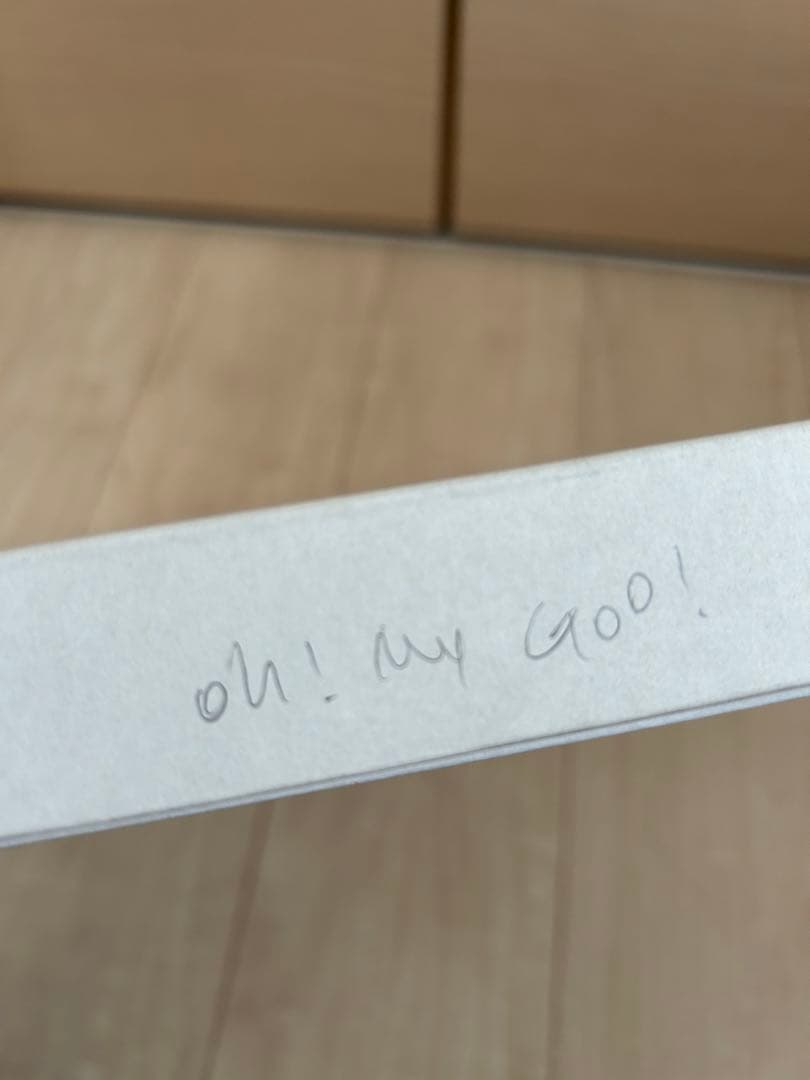 奈良美智　ポスター　OH MY GOD！ I MISS YOU. 直筆付