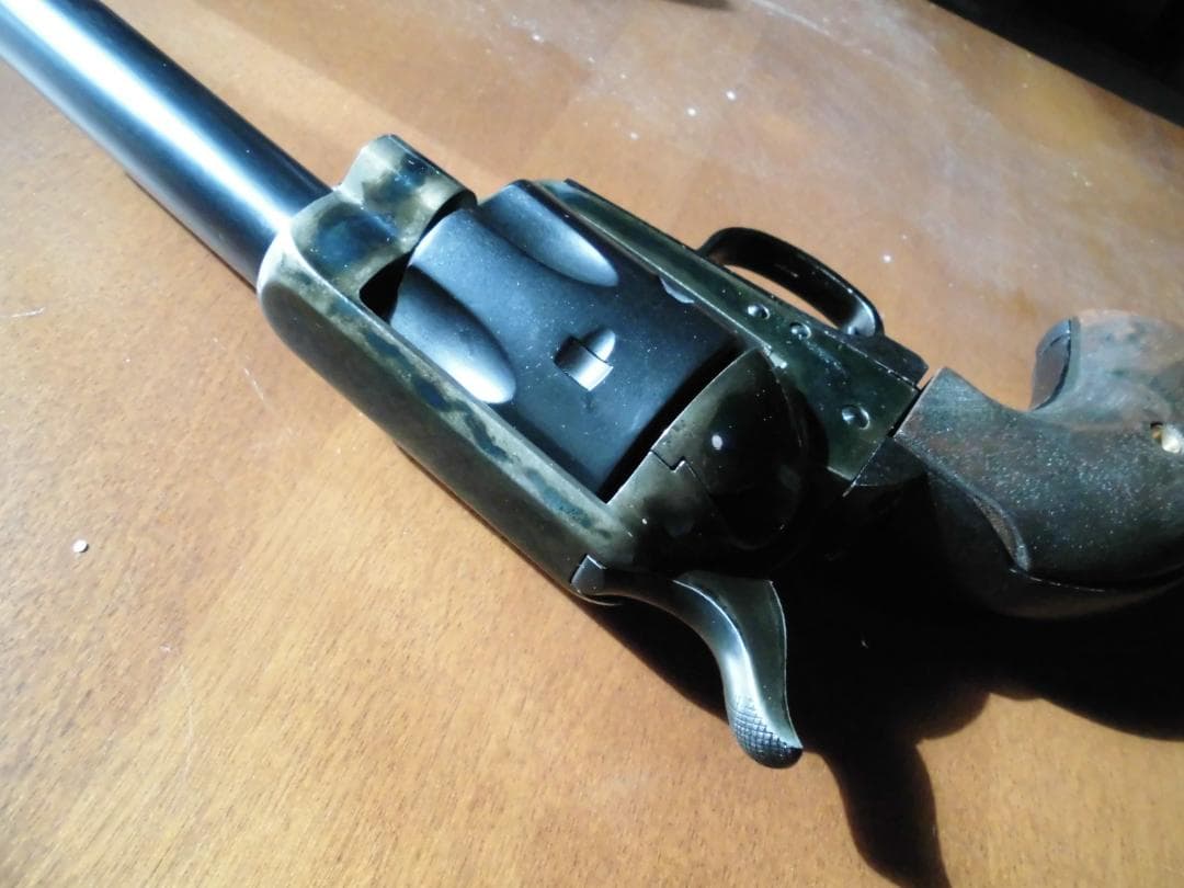 HWS　コルトSAA　ギャンブラー　ケースハードン風　SPGプラスチック製