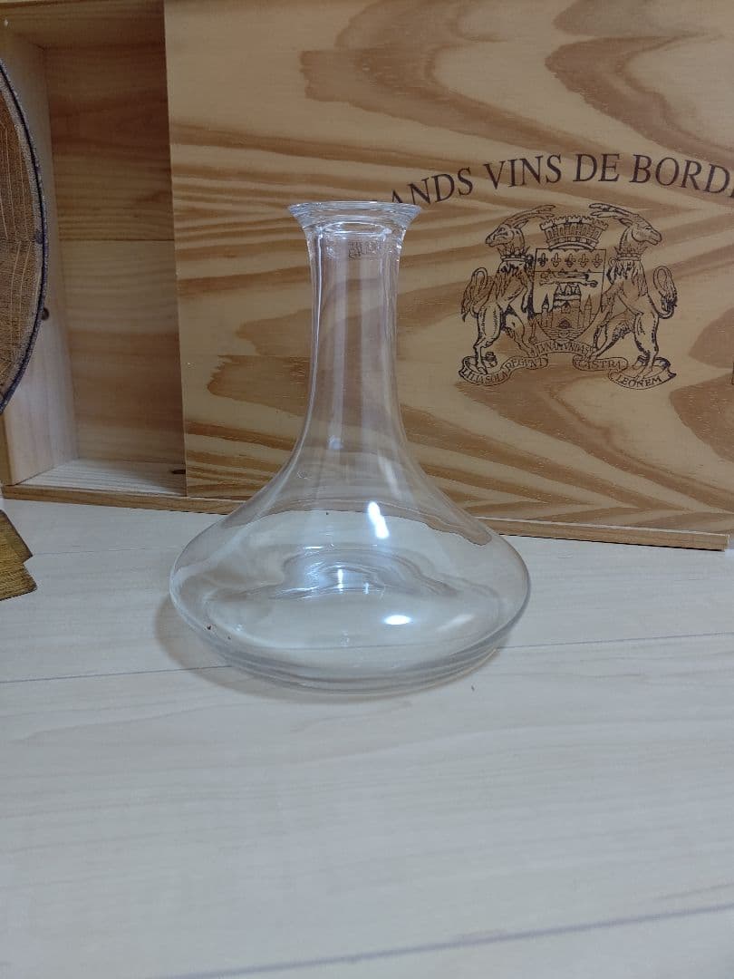 ボージョレヌーボー木製樽とデカンターセット