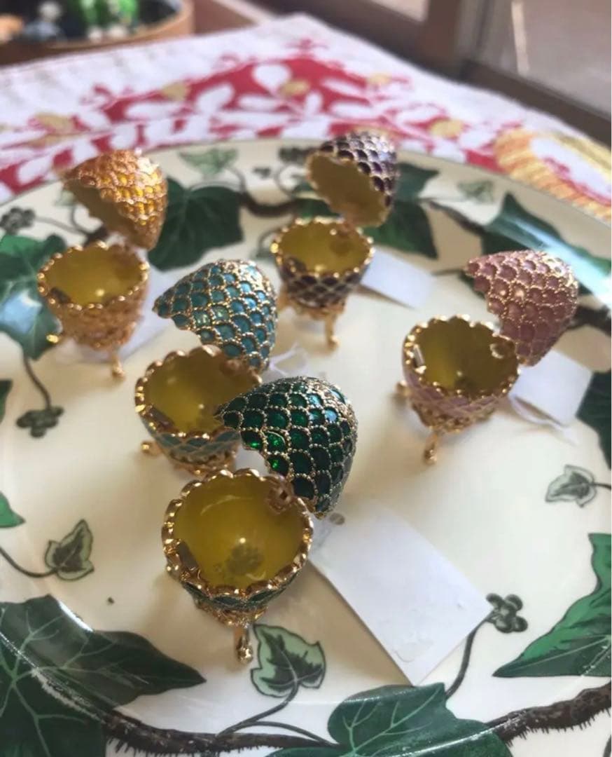 ロシア ミニイースターエッグ5個セット