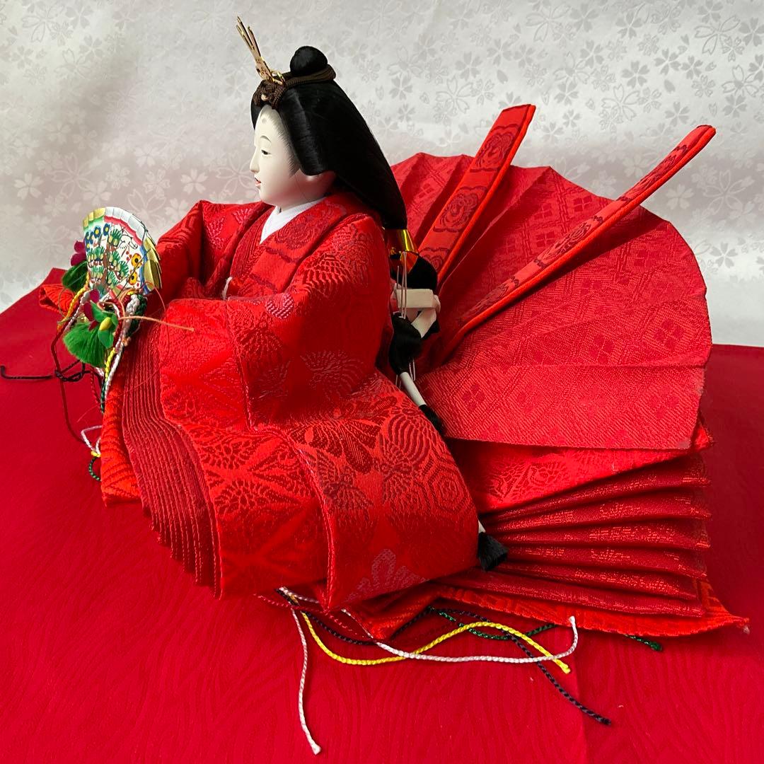 還暦祝い雛人形　還暦祝い飾り　還暦祝プレゼント雛人形　雛人形親王還暦飾り