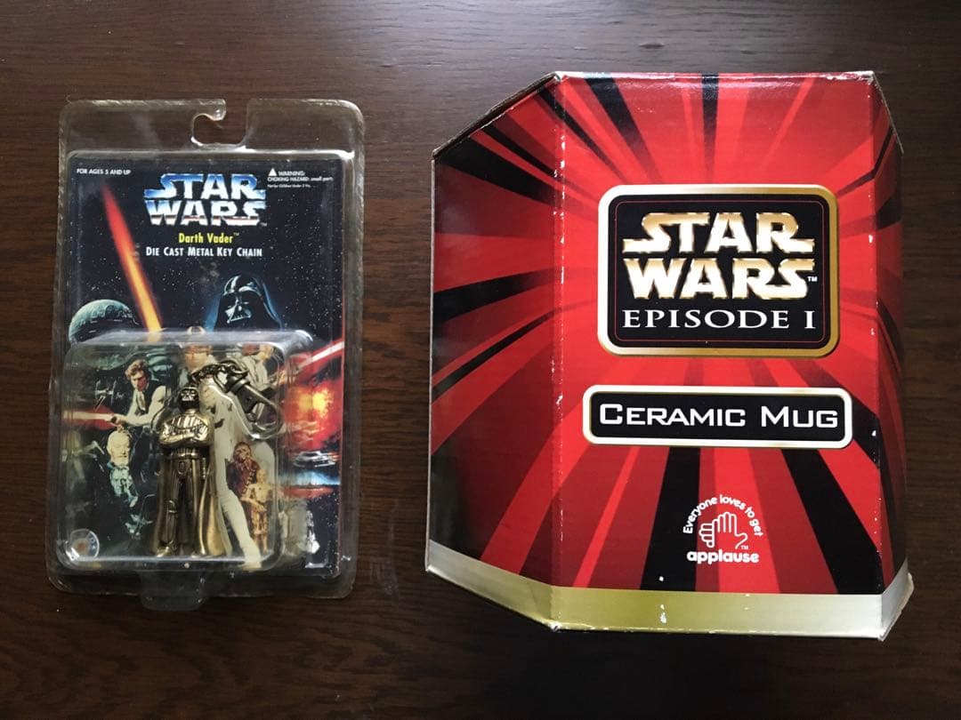 スターウォーズ　未使用　ダースモール　マグカップ　ダースベイダー　キーホルダー