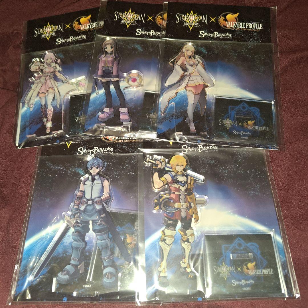 未開封 アクスタ スターオーシャン アナムネシス スイパラ 5個セット