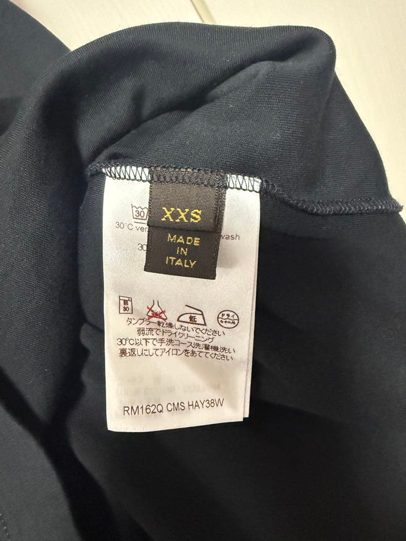 LOUIS VUITTON×fragment ブラック Tシャツ xxs