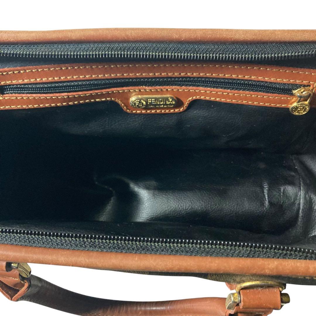 MONOTOWN FENDI ハンドバッグ ストライプ ボストン